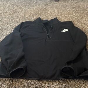 The North Face Black Quarter-Zip Pullover